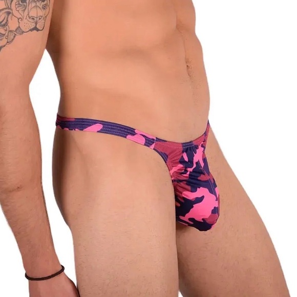 JJ Malibu Pink/Purple Camouflage Swimwear - Picture 7 of 10